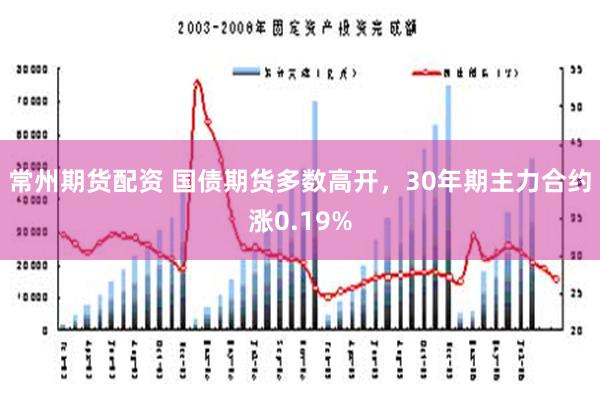 常州期货配资 国债期货多数高开，30年期主力合约涨0.19%