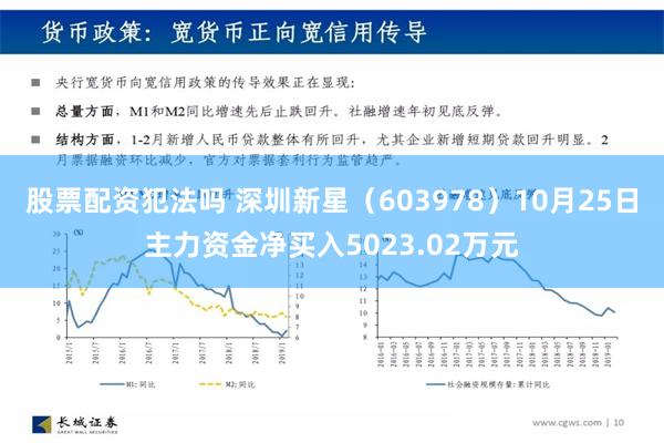 股票配资犯法吗 深圳新星（603978）10月25日主力资金净买入5023.02万元