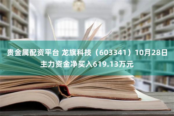 贵金属配资平台 龙旗科技（603341）10月28日主力资金净买入619.13万元