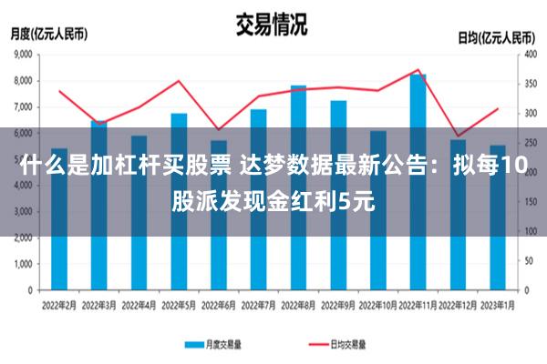 什么是加杠杆买股票 达梦数据最新公告：拟每10股派发现金红利5元