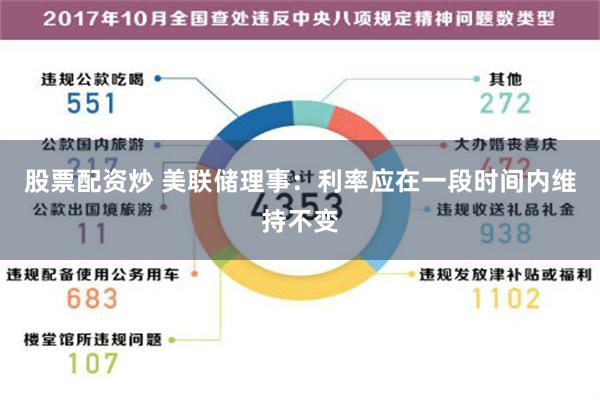 股票配资炒 美联储理事：利率应在一段时间内维持不变